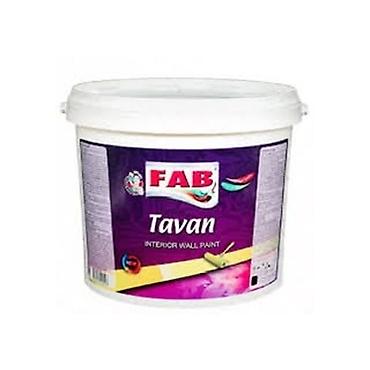 FAB Tavan – daxili divar və tavan boyası - İstifadə sahəsi: mənzil