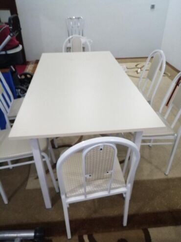 Masa və oturacaq dəstləri: Stol stul desti anbardan satiş var Modellər coxdur Rəng secimi etmək — 2