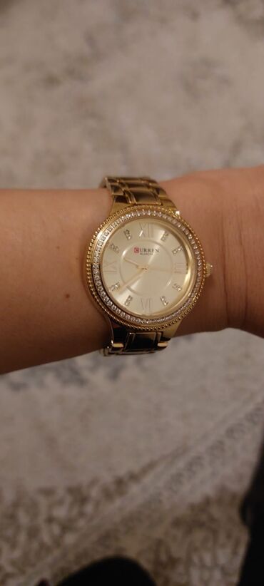 Qol saatları: Qol saatı, Curren, rəng - Qızılı — 6