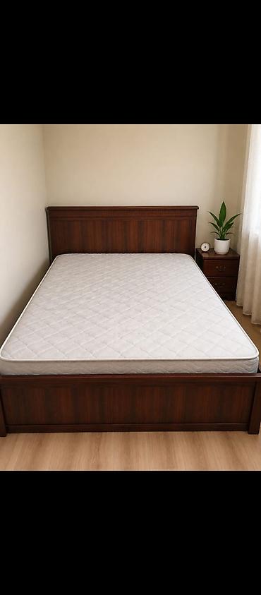 İşlənmiş, İkinəfərlik çarpayı, Bazasız, Matras ilə, Siyirməsiz