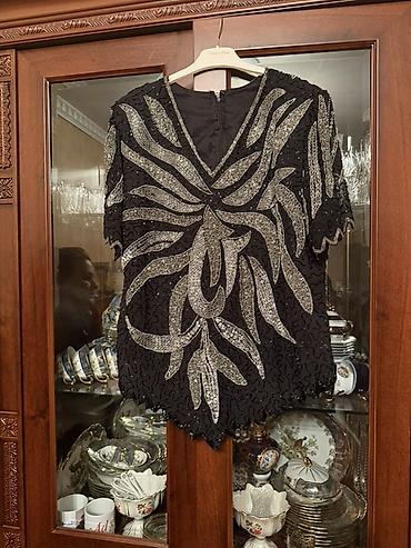 Dəstlər, kostyumlar: Qadın geyim dəsti və paltarlar 1) Qəhvəyi şifon 2 hissəli dəst - — 5