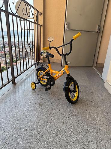 Velosipedlər: İşlənmiş Üç təkərli Uşaq velosipedi Kross, 12", sürətlərin sayı: 16, Ödənişli çatdırılma — 4