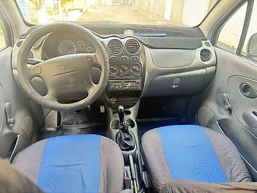 кочкор авто: Daewoo Matiz: 2001 г., 0.8 л, Кол менен иштөөчү, Бензин, Хетчбек — 7