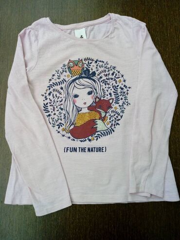 Round neck, Long sleeve, 116-122