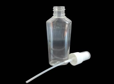 пэт бутылка: Оптом тара для антисептика 60 мл прозрачные пластиковые бутылки;