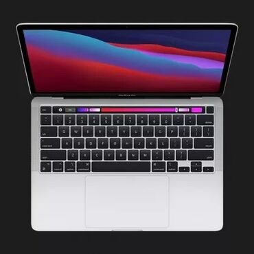 apple macbook m1: Ноутбук, Apple, 8 ГБ ОЭТ, 13.3 ", Колдонулган, Жумуш, окуу үчүн, эс тутум SSD