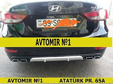 hyundai elantra diffuser: Hyundai elantra 2014-2016 difuzer 🚙🚒 ünvana və bölgələrə ödənişli — 1