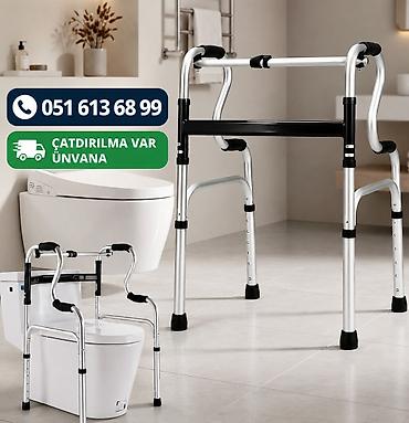 Ходунки, костыли, трости, роллаторы: ​🚽 XƏSTƏ UNITAZLARI VƏ KARŞOKLAR: ▪️ xəstə karşoku xadok xadinok — 1