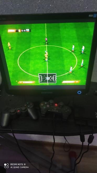 playstation 4 üçün oyunlar: PlayStation 2 Slim komplekti 2 pult biri tezedi biri yox ikiside — 4