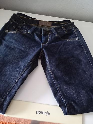 Farmerke: Ženske pantalone – set od 4 para - Farmerke skinny kroja, tamno-plavi — 15