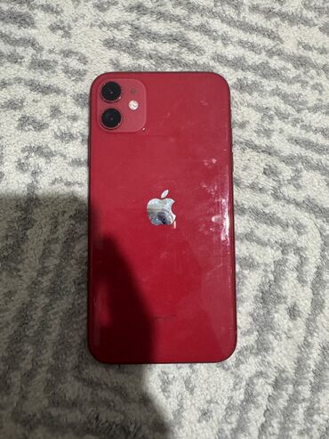 Apple iPhone: IPhone 11, Б/у, 64 ГБ, Красный, 100 %