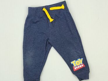 legginsy z siatka po boku: Sweatpants, Disney, 9-12 months, condition - Good