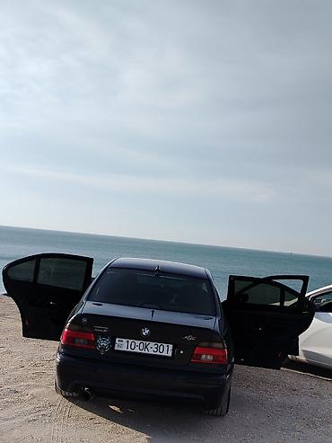 e39 guzgu: BMW 5 Series (E39) sedan - Korpus: qara rəng, sedan kuzov, M paket — 4