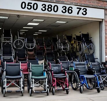 Nitril əlcəklər: Müxtəlif model əlil arabaları - Manual tip: itələnən (özünə və