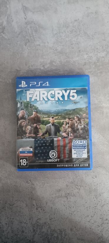 PS4 (Sony PlayStation 4): FarCry5 полностью на русском, играл сам, состояние идеальное, причина