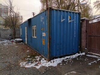 скупка гараж: Морской 40 тонник контейнер сатылат готовый офиц кылып иштетсе болот