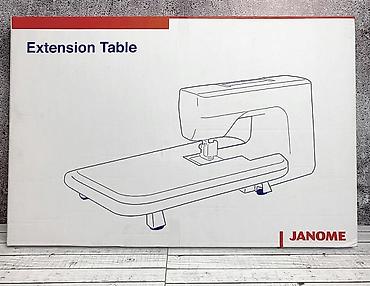 Оборудование для швейных цехов: Janome Расширительный столик 725-813-002 Увеличивает рабочую — 4