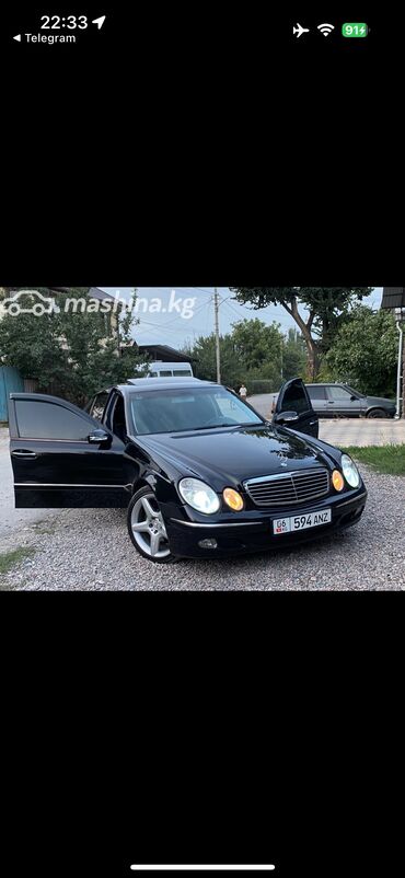 значок на мерс: Mercedes-Benz E 320: 2005 г., 3.2 л, Автомат, Бензин, Седан