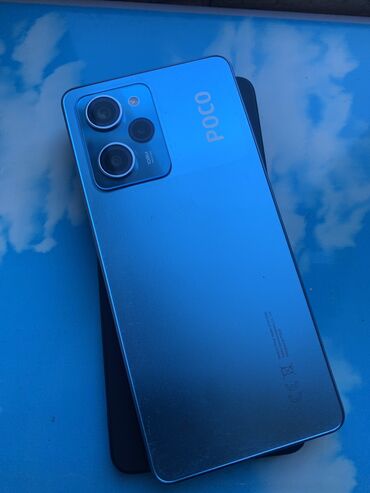 баткен телефон: Poco X5 Pro 5G, Колдонулган, 256 ГБ, түсү - Көгүлтүр, 2 SIM