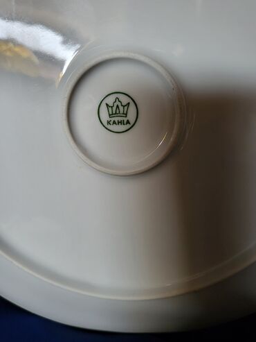 Ostali antikviteti: Kahla porcelanski servirni tanjir 7g.Nemacka. Oval je perfektan — 11