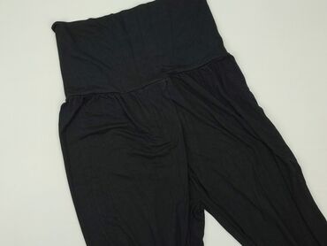 spodnie jeans w kwiaty: XL (EU 42), condition - Good