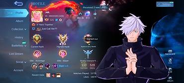 tiktok hesap satisi: Mobile Legends hesabı təqdim olunur. Hesabın ekrandakı əsas — 1