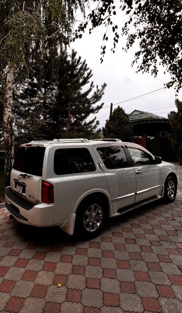 машина инфинити: Infiniti QX56: 2005 г., 5.6 л, Автоматтык, Газ, Жол тандабас