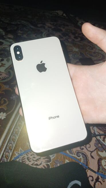 Apple iPhone: IPhone Xs Max, 256 GB, Qızılı, Zəmanət, Face ID