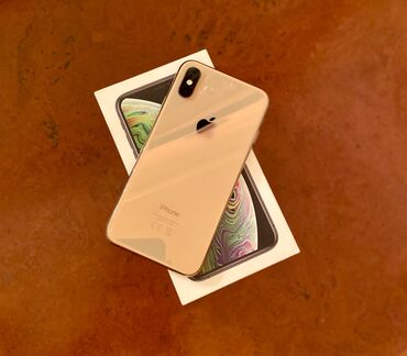 şahmerdan gold: IPhone Xs, 64 GB, Qızılı, Face ID