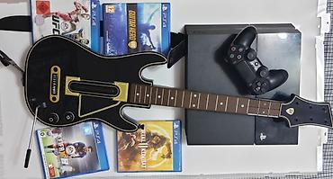 guitar hero: PlayStation 4 oyun paketi Komplekt: - Sony PlayStation 4 konsolu - — 3