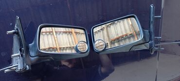 Зеркала: Боковое левое Зеркало Volkswagen 1993 г., Б/у, цвет - Черный, Оригинал