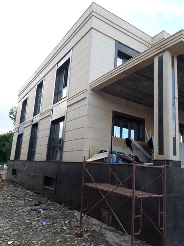 Фасадные работы: Ремонт фасада, Утепление фасада, Фасадный декор | Лепнина, Балясины, Молдинг | Жидкий травертин, Клинкерная плитка, Мрамор | Penoplex, Пенополиуретан, Базальт Больше 6 лет опыта — 23