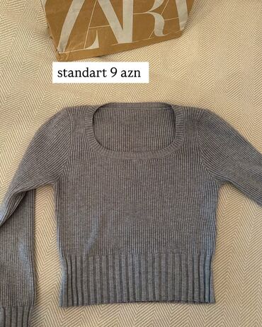 Sviterlər: Sviter, Stradivarius, One size, rəng - Boz