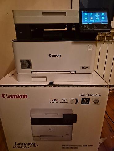 kamputer ucuz: Canon i-SENSYS MF641Cw – rəngli lazer All-in-One MFP Xüsusiyyətlər: - — 3