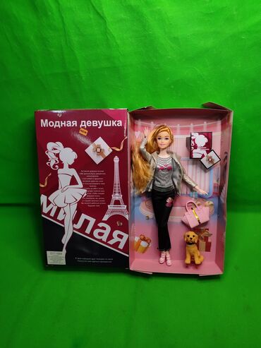 Игрушки: Кукла модница игрушка детская👧 Комплектация товара: кукла, сумочка и