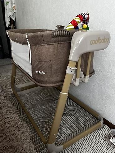 Детская мебель: Детская прикроватная колыбель Coolbaby - Тип — 2