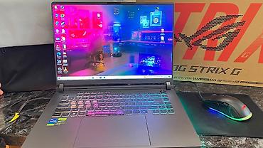 asus rog strix g18: ASUS ROG Strix G (G-series) oyun noutbuku 4 aydır almışam zəmanət qutu — 1