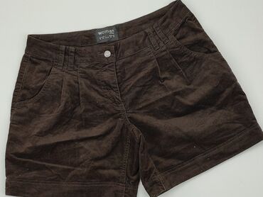 brązowa spódnice plisowane: Shorts, Tchibo, L (EU 40), condition - Good