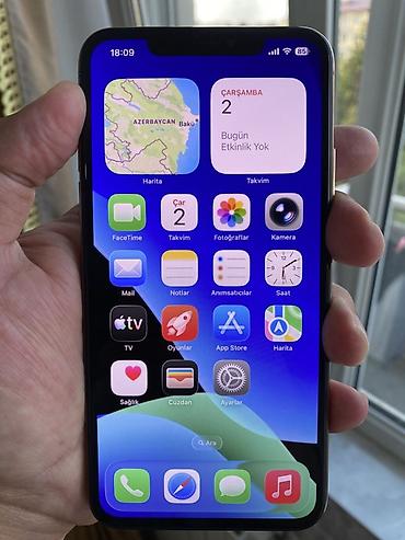 iphone 11 pro max gold: IPhone 11 Pro Max, 256 GB, Qızılı, Face ID — 2