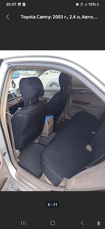 Toyota: Toyota Camry: 2003 г., 2.4 л, Автомат, Бензин, Седан at lalafo.kg — 7 Toyota: Toyota Camry: 2003 г., 2.4 л, Автомат, Бензин, Седан — 7