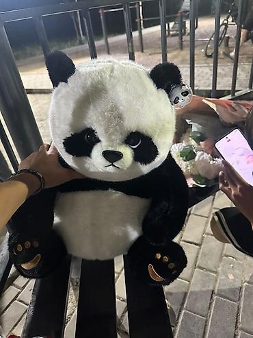 banda panda: Мягкая игрушка “Панда” — большая, пушистая и очень тактильная — 1
