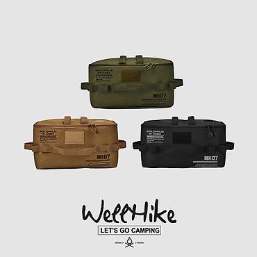 шевроны: SWS Wild Track Long Bag (Black) — универсальная сумка-органайзер для — 4
