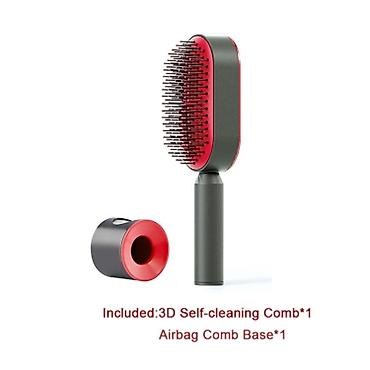Nega kose: 3D samočisteća četka za kosu sa zračnom (airbag) bazom - Inovativna — 4