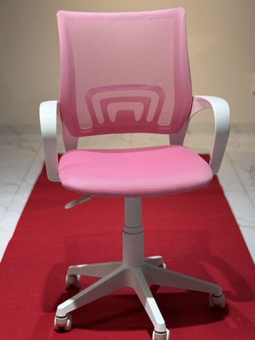 Офисные кресла: Офисное кресло, Новый, С колесиками, цвет - Розовый, В рассрочку, Бесплатная доставка — 27