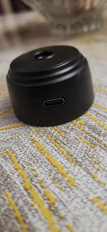 gizli kamera kucuk: Mini gizli kamera – Wi‑Fi/SD dəstəyi Xüsusiyyətlər: - Kompakt dairəvi — 2