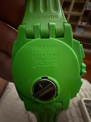 Aksesuarlar: Swatch Originals Chrono – yaşıl rəngli qol saatı — 2