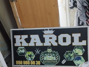 Reklam lövhələri: Reklam lovhesi satilir ici isiklidi bele normal veziyededi razmeri