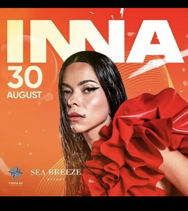 zeynep bastık baku: INNA 30 avqust ayaqustu zona