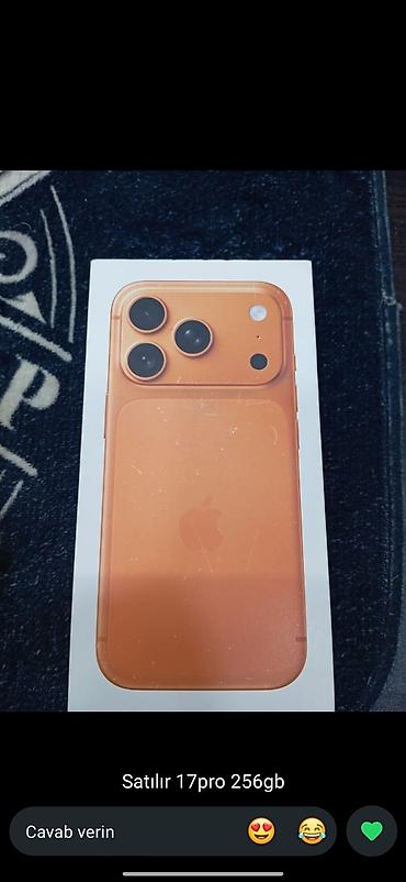 apple iphone 17 pro max: IPhone 17 Pro, 256 GB, Narıncı — 1