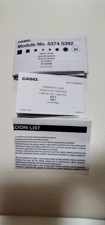 Ručni satovi: Klasični sat, Casio, Muški — 9